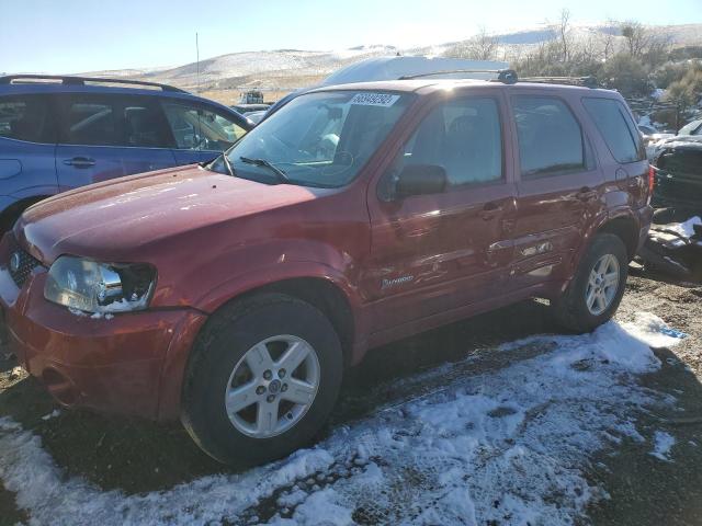 1FMYU95H96KD19707 - 2006 FORD ESCAPE HEV RED photo 1