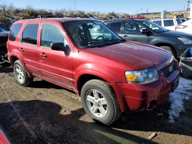 1FMYU95H96KD19707 - 2006 FORD ESCAPE HEV RED photo 4