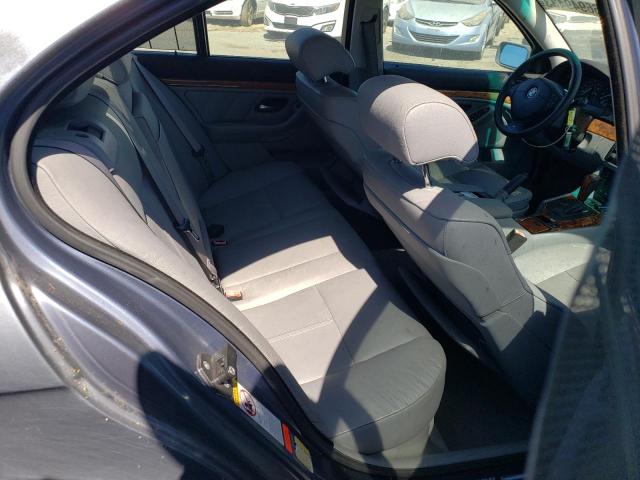 WBADT63431CF12104 - 2001 BMW 5 SERIES I AUTOMATIC GRAY photo 10
