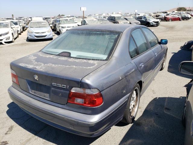 WBADT63431CF12104 - 2001 BMW 5 SERIES I AUTOMATIC GRAY photo 3