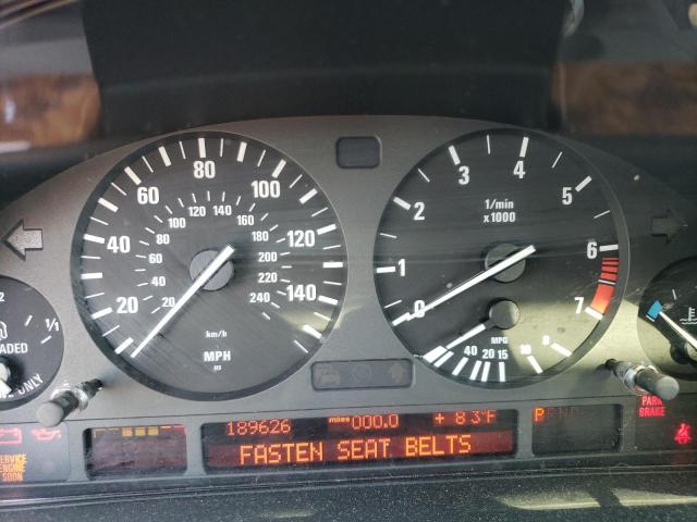 WBADT63431CF12104 - 2001 BMW 5 SERIES I AUTOMATIC GRAY photo 9