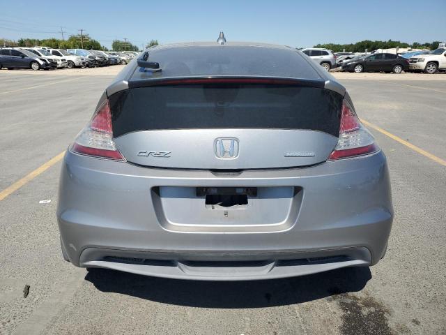 JHMZF1D65BS013102 - 2011 HONDA CR-Z EX SILVER photo 6
