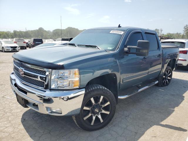 1GCPKSE72CF108941 - 2012 CHEVROLET SILVERADO K1500 LT BLUE photo 1