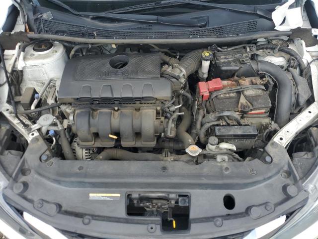 3N1AB7AP8KY340074 - 2019 NISSAN SENTRA S თეთრი ფოტო 11