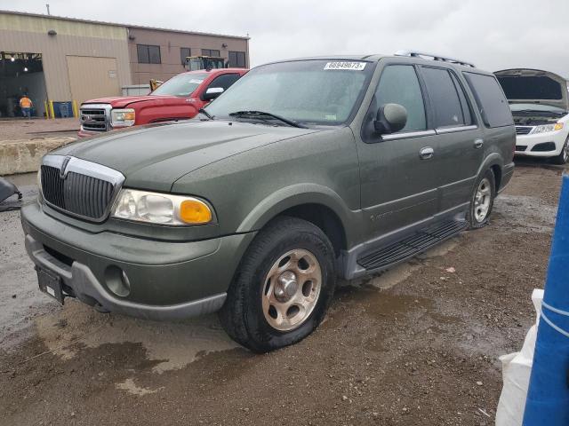 5LMFU28R21LJ25734 - 2001 LINCOLN NAVIGATOR GREEN photo 1