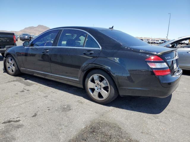 WDDNG86X47A145413 - 2007 MERCEDES-BENZ S 550 4MATIC BLACK photo 2