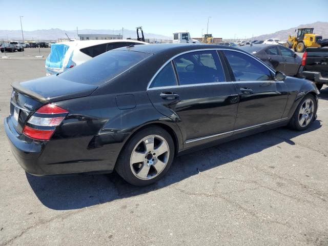 WDDNG86X47A145413 - 2007 MERCEDES-BENZ S 550 4MATIC BLACK photo 3