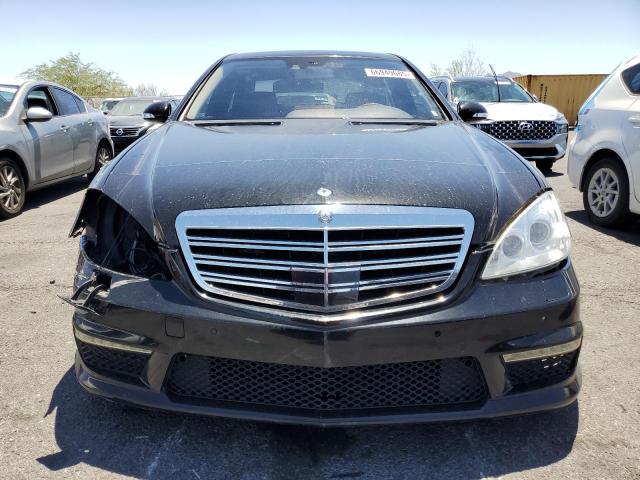 WDDNG86X47A145413 - 2007 MERCEDES-BENZ S 550 4MATIC BLACK photo 5