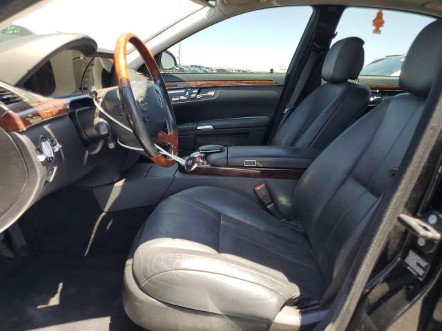 WDDNG86X47A145413 - 2007 MERCEDES-BENZ S 550 4MATIC BLACK photo 7