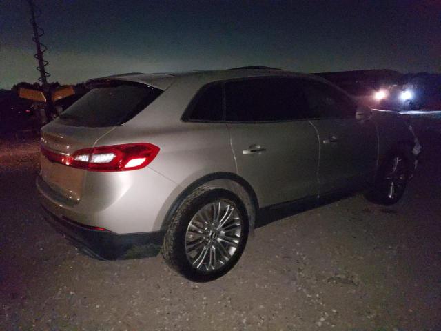 2LMPJ6LR5HBL43678 - 2017 LINCOLN MKX RESERVE Բեժ լուսանկար 4