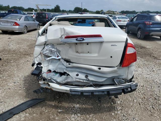 3FAHP0JA5BR180588 - 2011 FORD FUSION SEL WHITE photo 6