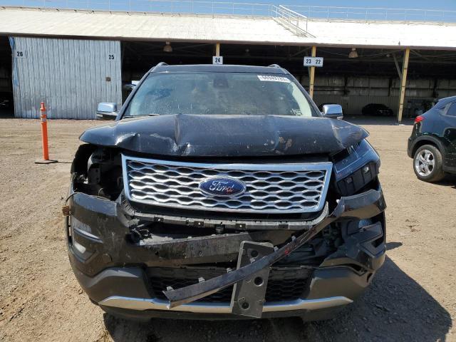 1FM5K8HT0HGD12993 - 2017 FORD EXPLORER PLATINUM BLACK photo 5