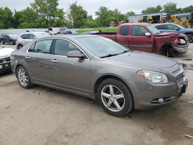 1G1ZE5E79A4147903 - 2010 CHEVROLET MALIBU LTZ 灰色 照片 4