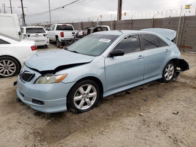 4T1BK46K57U529199 - 2007 TOYOTA CAMRY LE BLUE photo 1