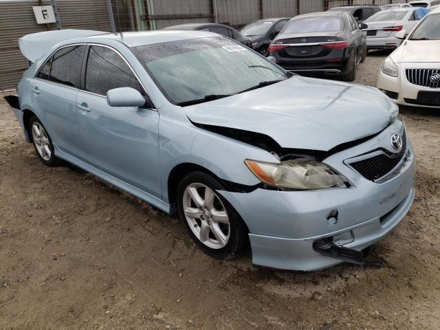 4T1BK46K57U529199 - 2007 TOYOTA CAMRY LE BLUE photo 4