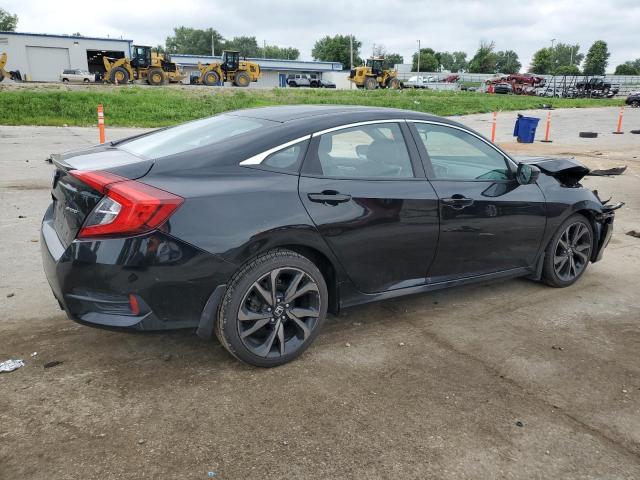 2HGFC2F81KH587707 - 2019 HONDA CIVIC SPORT შავი ფოტო 3