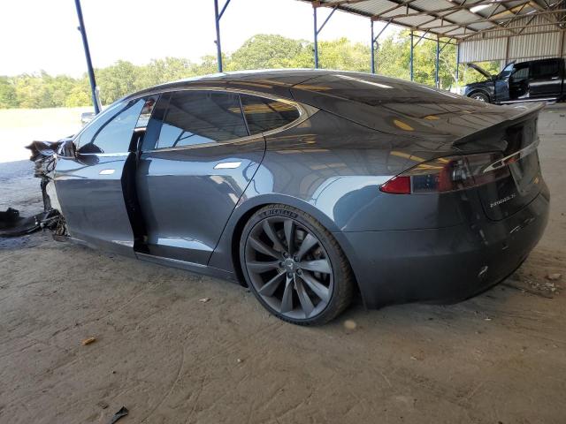 5YJSA1E20GF156105 - 2016 TESLA MODEL S Մոխրագույն լուսանկար 2