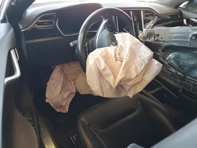 5YJSA1E20GF156105 - 2016 TESLA MODEL S Մոխրագույն լուսանկար 8