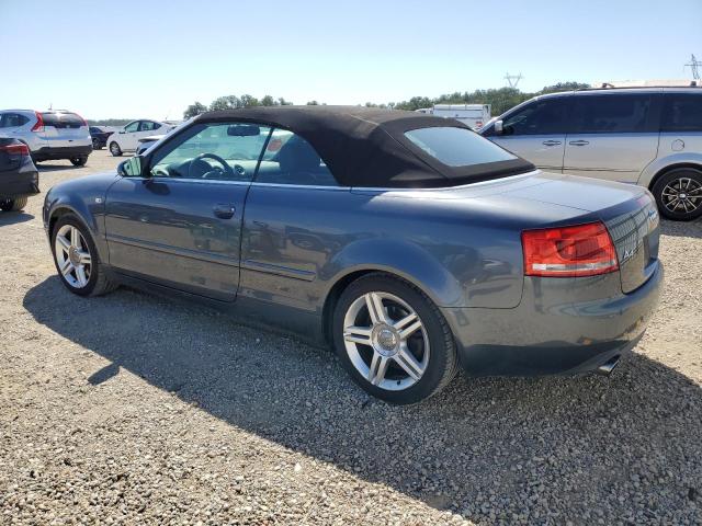 WAUAF48H37K035079 - 2007 AUDI A4 2.0T CABRIOLET GRAY photo 2