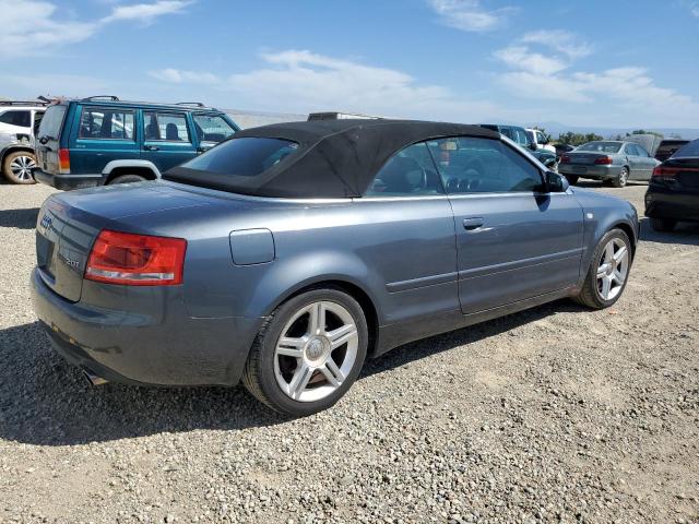 WAUAF48H37K035079 - 2007 AUDI A4 2.0T CABRIOLET GRAY photo 3