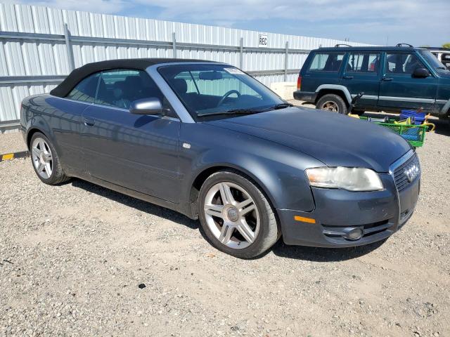 WAUAF48H37K035079 - 2007 AUDI A4 2.0T CABRIOLET GRAY photo 4