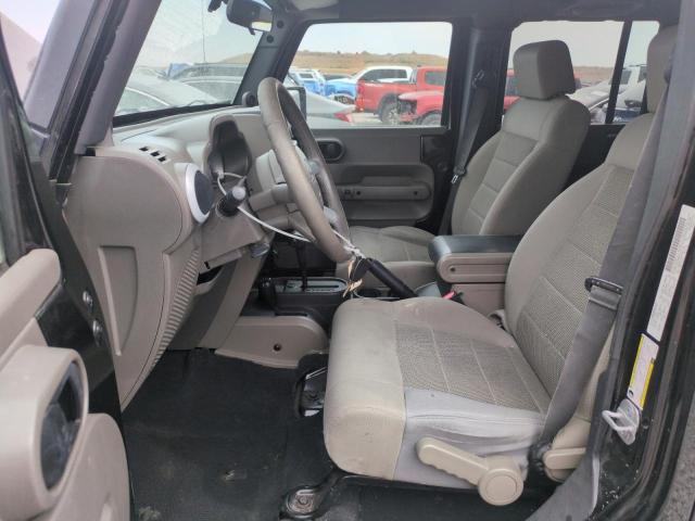 1J4GA59118L651999 - 2008 JEEP WRANGLER U SAHARA BLACK photo 7