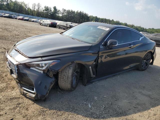 JN1EV7EL7JM391759 - 2018 INFINITI Q60 LUXE 300 BLACK photo 1