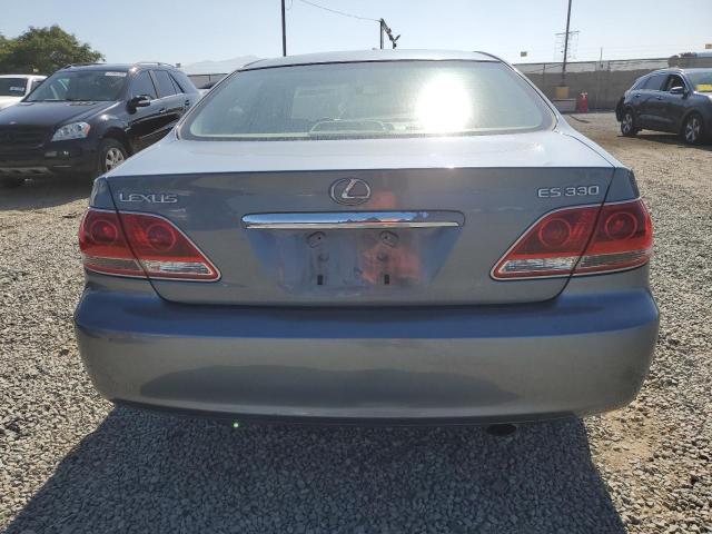JTHBA30G755071306 - 2005 LEXUS ES 330 GRAY photo 6