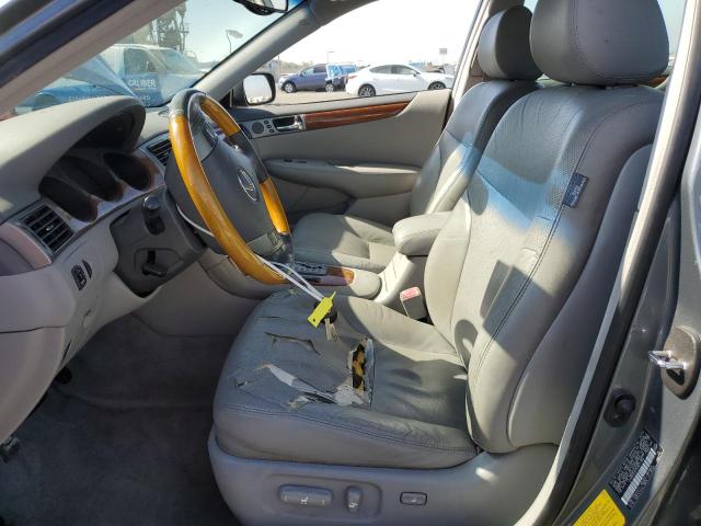 JTHBA30G755071306 - 2005 LEXUS ES 330 GRAY photo 7