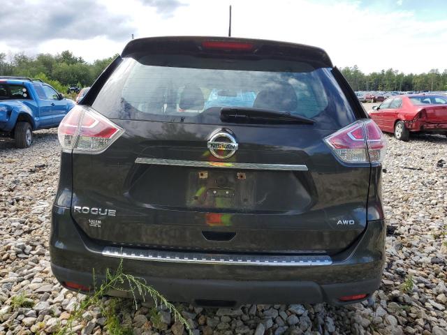 5N1AT2MV1FC926956 - 2015 NISSAN ROGUE S BLACK photo 6