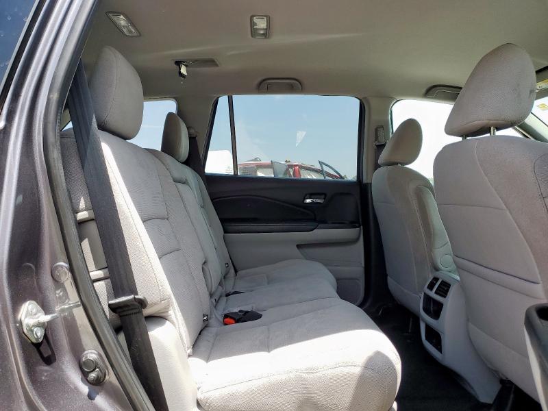 5FNYF5H19KB008789 - 2019 HONDA PILOT LX ვერცხლისფერი ფოტო 11