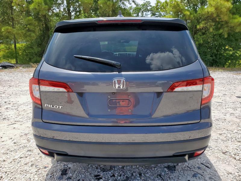 5FNYF5H19KB008789 - 2019 HONDA PILOT LX ვერცხლისფერი ფოტო 6