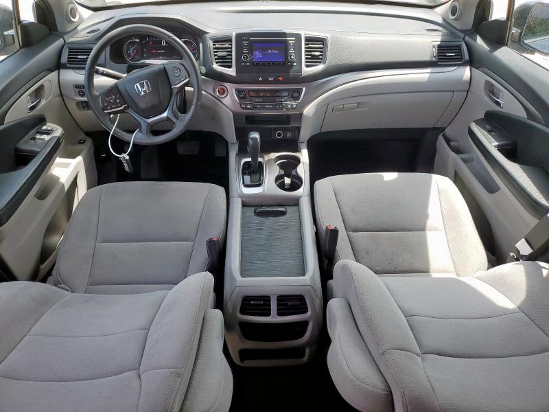 5FNYF5H19KB008789 - 2019 HONDA PILOT LX ვერცხლისფერი ფოტო 8