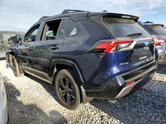 4T3E6RFVXMU060011 - 2021 TOYOTA RAV4 XSE BLUE photo 2