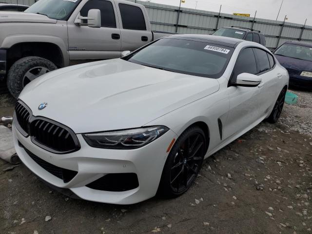 WBAGV8C03NCJ56725 - 2022 BMW M850XI WHITE photo 1