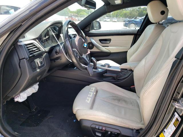 WBA4B1C52FG241550 - 2015 BMW 435 I GRAN COUPE BLACK photo 7