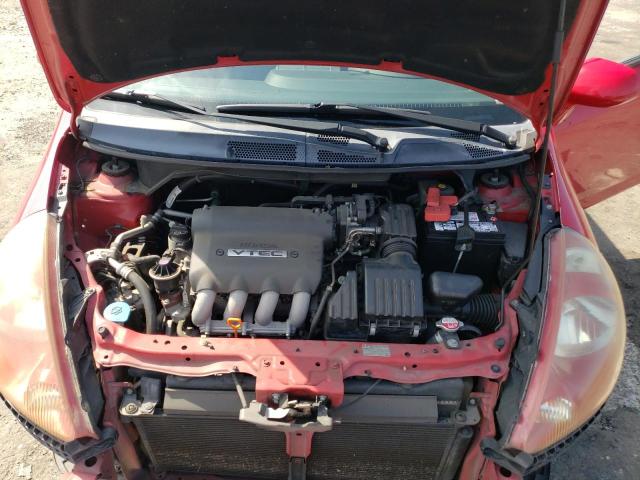 JHMGD38607S058121 - 2007 HONDA FIT S 红色 照片 11