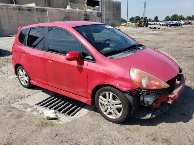 JHMGD38607S058121 - 2007 HONDA FIT S 红色 照片 4