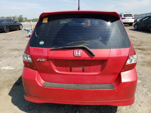 JHMGD38607S058121 - 2007 HONDA FIT S 红色 照片 6