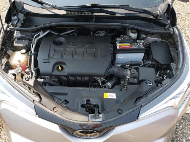 JTNKHMBXXK1035575 - 2019 TOYOTA C-HR XLE فضي صورة 12