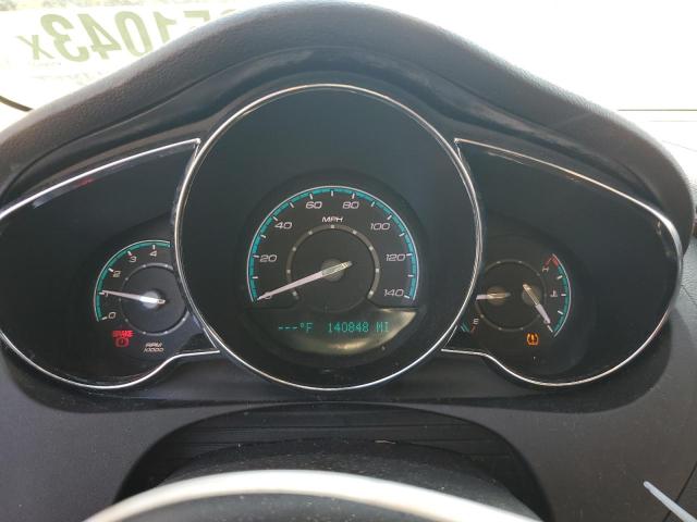 1G1ZE5EB1AF152800 - 2010 CHEVROLET MALIBU LTZ ვერცხლისფერი ფოტო 9