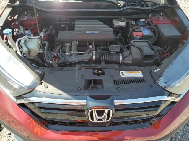 5J6RW1H87ML001859 - 2021 HONDA CR-V EXL წითელი ფოტო 12