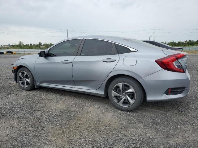 2HGFC2F58KH007357 - 2019 HONDA CIVIC LX SILVER photo 2