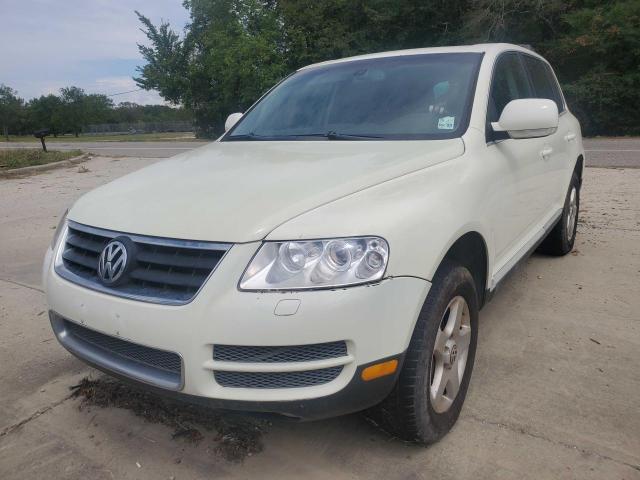 WVGZG77L85D071468 - 2005 VOLKSWAGEN TOUAREG 3.2 WHITE photo 1