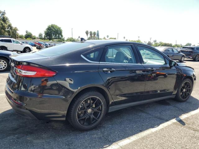 3FA6P0G70LR127155 - 2020 FORD FUSION S BLACK photo 3