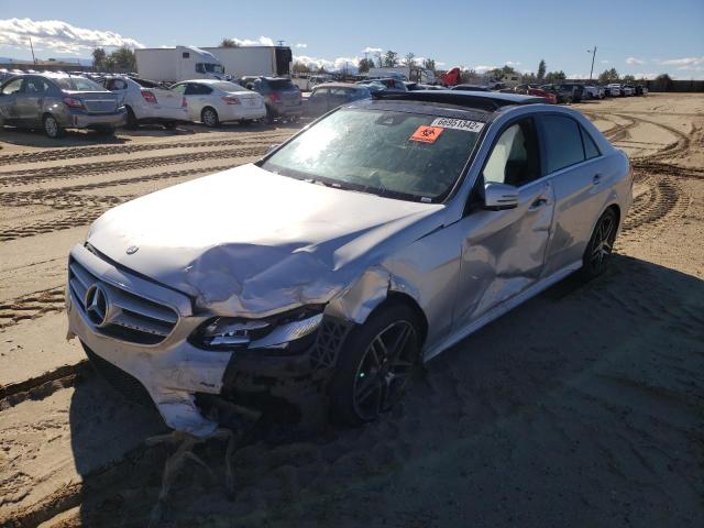 WDDHF5KB7EB065412 - 2014 MERCEDES-BENZ E 350 SILVER photo 2