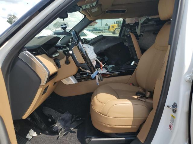 SALKP9FU4SA274343 - 2025 LAND ROVER RANGE ROVE SE WHITE photo 7