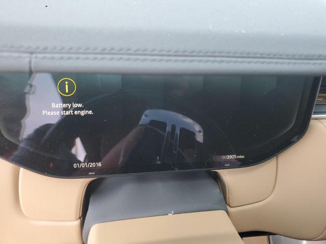 SALKP9FU4SA274343 - 2025 LAND ROVER RANGE ROVE SE WHITE photo 9