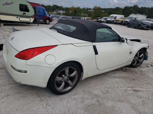 JN1BZ36A19M550137 - 2009 NISSAN 350Z WHITE photo 3