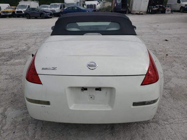 JN1BZ36A19M550137 - 2009 NISSAN 350Z WHITE photo 6